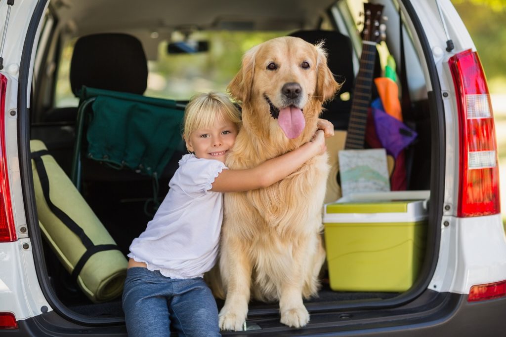 Diese Familie hat sich für das Auto entschieden. Dann wird es wohl nicht ganz soweit weg gehen