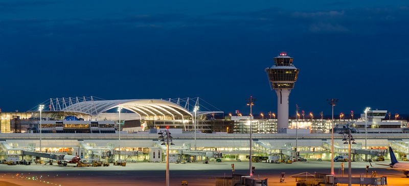 Der Münchener Flughafen ist mit mehr als 46 Millionen Fluggästen pro Jahr der zweitgrößte Verkehrsflughafen Deutschlands.