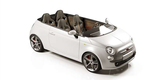 Ob das Fiat 500 Cabrio nun wirklich als Cabrio für Familien geeignet ist, sei dahingestellt. Wer einen Zweitwagen sucht, mit dem sich die frische Luft genießen lässt, ist hier sicherlich an der richtigen Adresse. ( Foto: Adobe Stock - CenturionStudio.it )