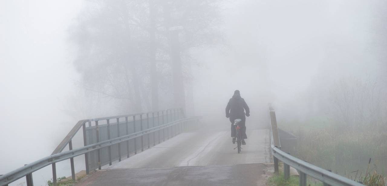 Reflektoren am Fahrrad für bessere Sichtbarkeit bei Dunkelheit