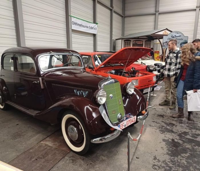 Leckere Oldtimer auf der OLDTEMA 2024 (Foto: Messe Erfurt GmbH)