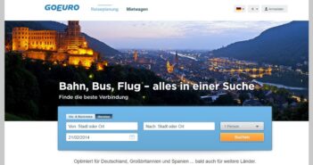 GoEuro: Reise einfach gemacht** (Foto: Screenshot, archive.org)