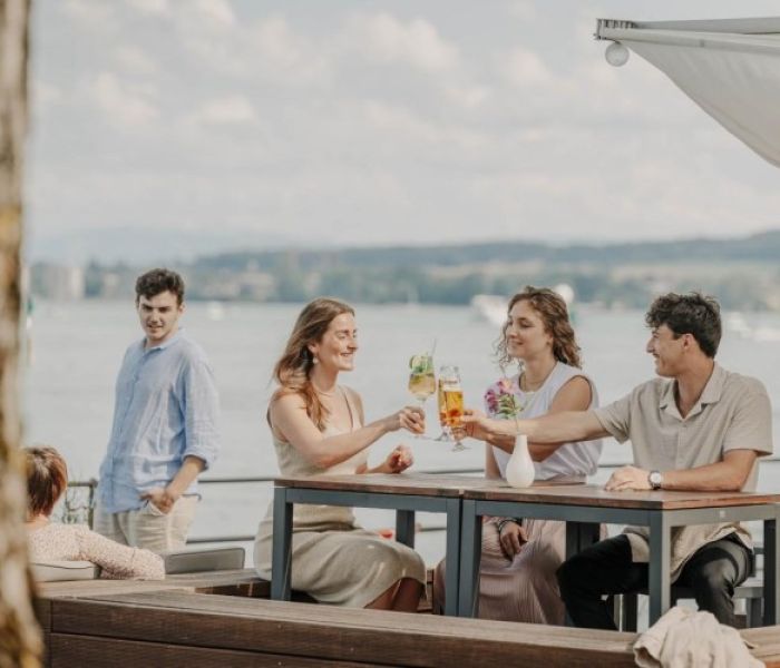 Konstanz Inselhotel Rothaus Biergarten Terrasse (Foto: MTK. Leo Leister)